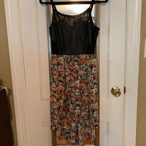 Chloe K high-low floral dress